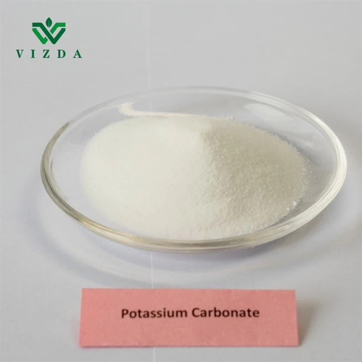 Carbonato de potássio de fertilizante inorgânico