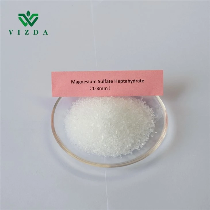 Cristal Heptahidratado de Sulfato de Magnésio (1-3mm)