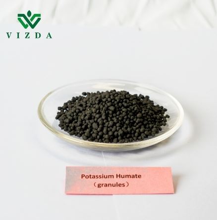 Alterações do solo agrícola Floco Humate de potássio/fertilizante orgânico granular