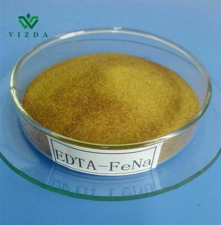 EDTA Fe 13% Chelated Iron Fertilizer Powder For Agriculture suppliers
